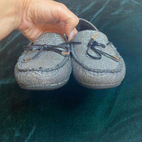 Michael Kors silver loafers, size 7,5 - Picture 8 of 11